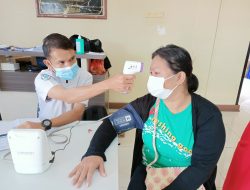 Patuhi Prokes, Masyarakat Antusias Ikut Serbuan Vaksinasi di Polres Tanjungpinang