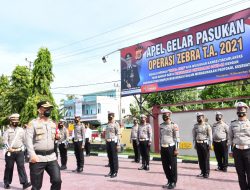 Polres Aceh Timur Gelar Apel Pasukan Operasi Zebra 2021, Ini Penekanan Kapolda