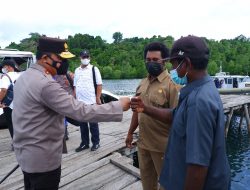 Kapolda Papua Barat Kunjungi Kampung Dabatan, Misool selatan, Ada Apa