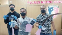 Satreskrim Polres Metro Jakarta Barat Berhasil Ringkus Tiga Pelaku Begal yang Beraksi di Jalan Brigjen Katamso