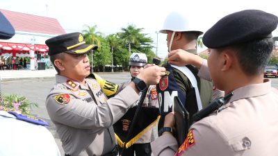 Polres Berau Gelar Apel Pasukan untuk Operasi Lilin Mahakam 2023